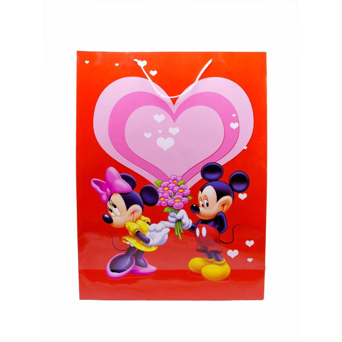 Busta regalo topolino minnie 71 x 51 x 18 cm