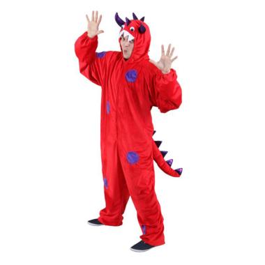 Costume mostro rosso