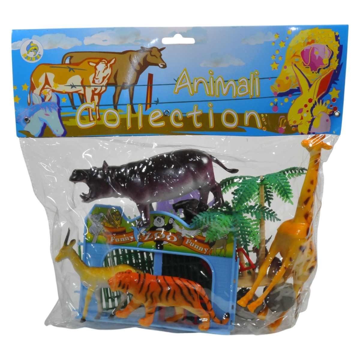 Gioco animali busta zoo recinto
