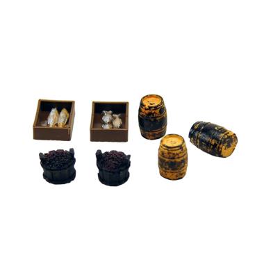 Trucioli presepe legno