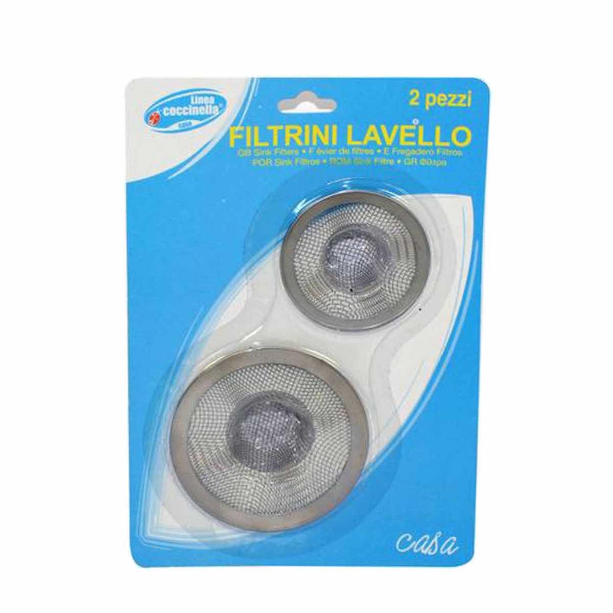Filtro Lavello Inox pz.2 Coccinella mm.Ø70 55 | M2 Store