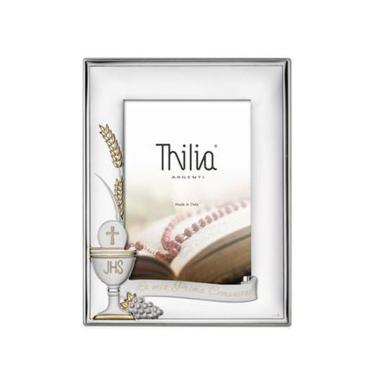 Cornice arg thilia prima comunione 10 x 15 cm