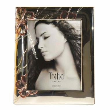 Cornice arg thilia fiori 20 x 25 cm