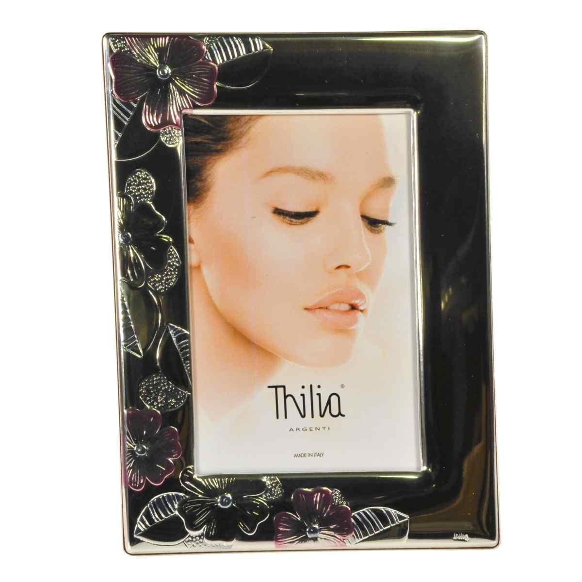 Cornice arg thilia fiori 10 x 15 cm