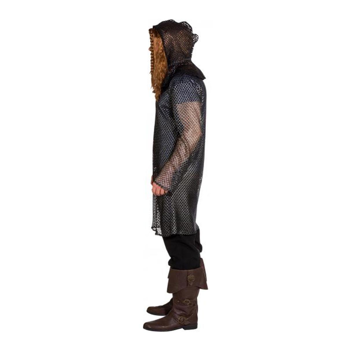 Costume cavaliere catena cappuccio modello a