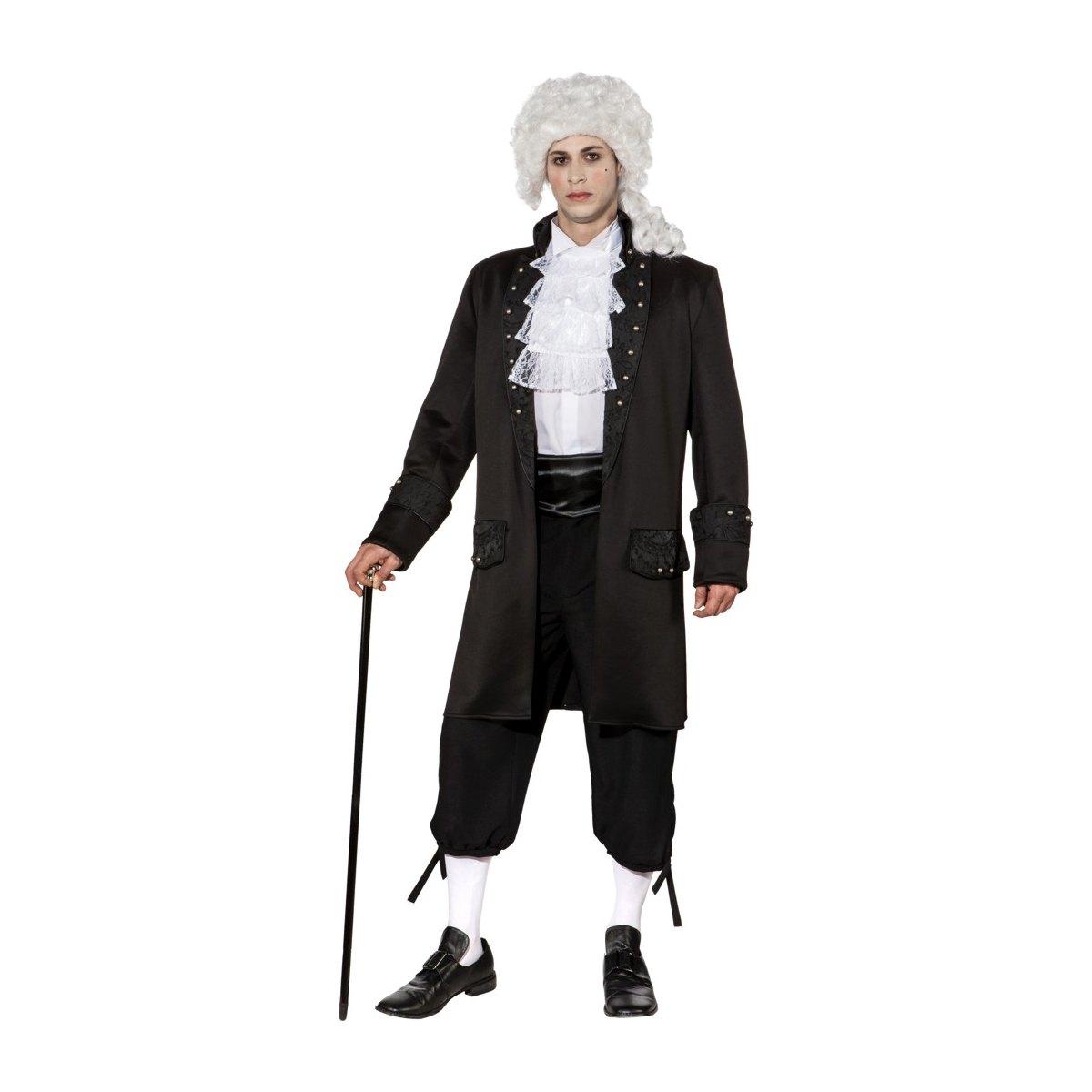 Giacca carnevale nera nobile
