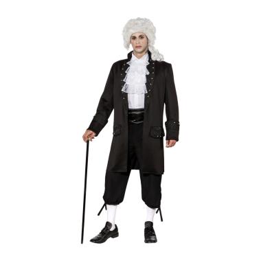 Giacca carnevale nera nobile