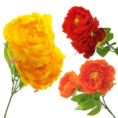 Fiore ranuncolo assortito 65 cm