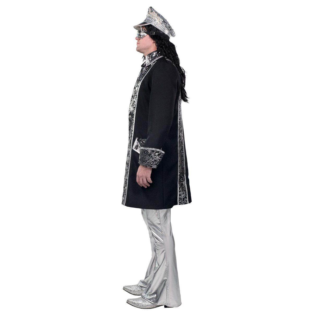 Giacca domatore nera argento