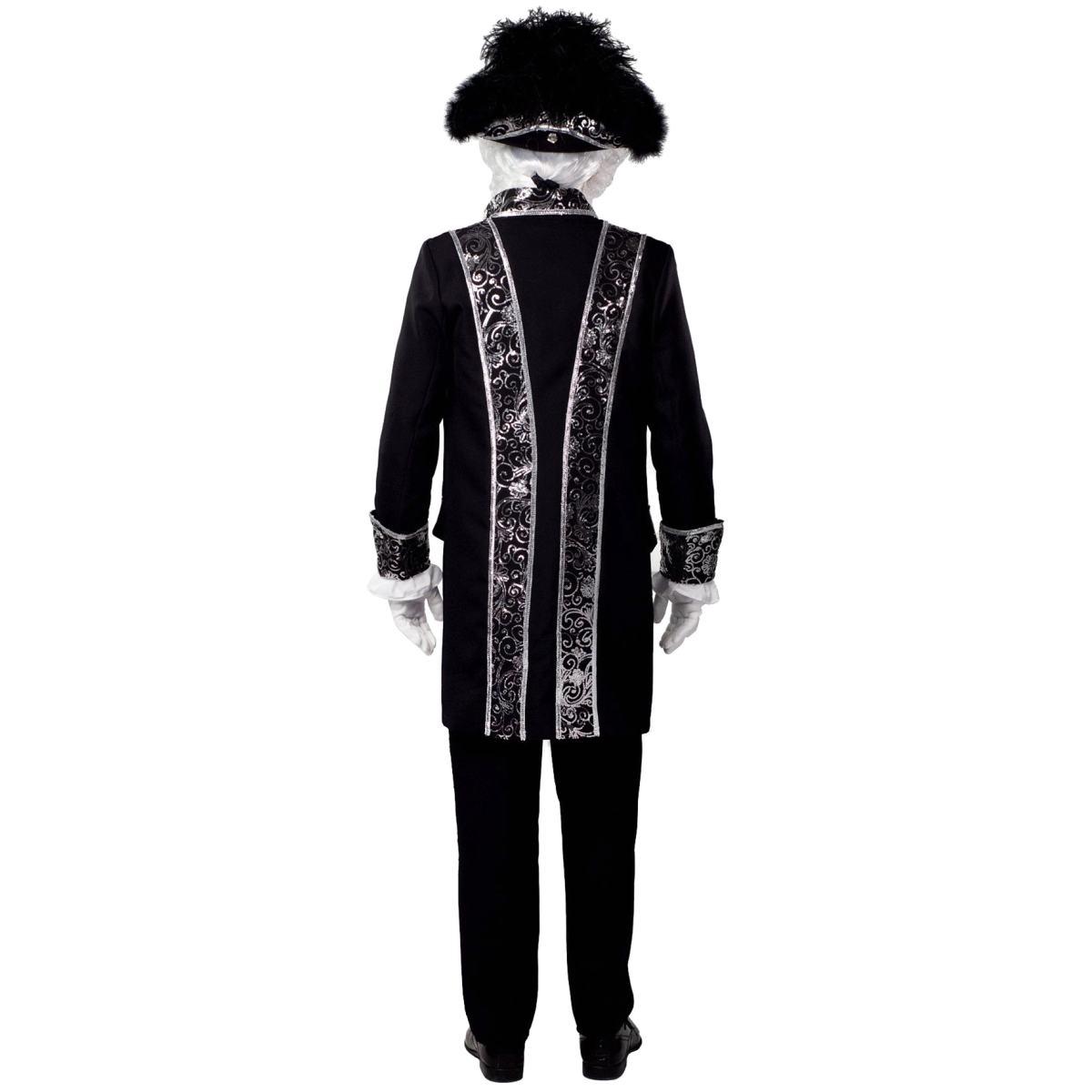Giacca domatore nera argento
