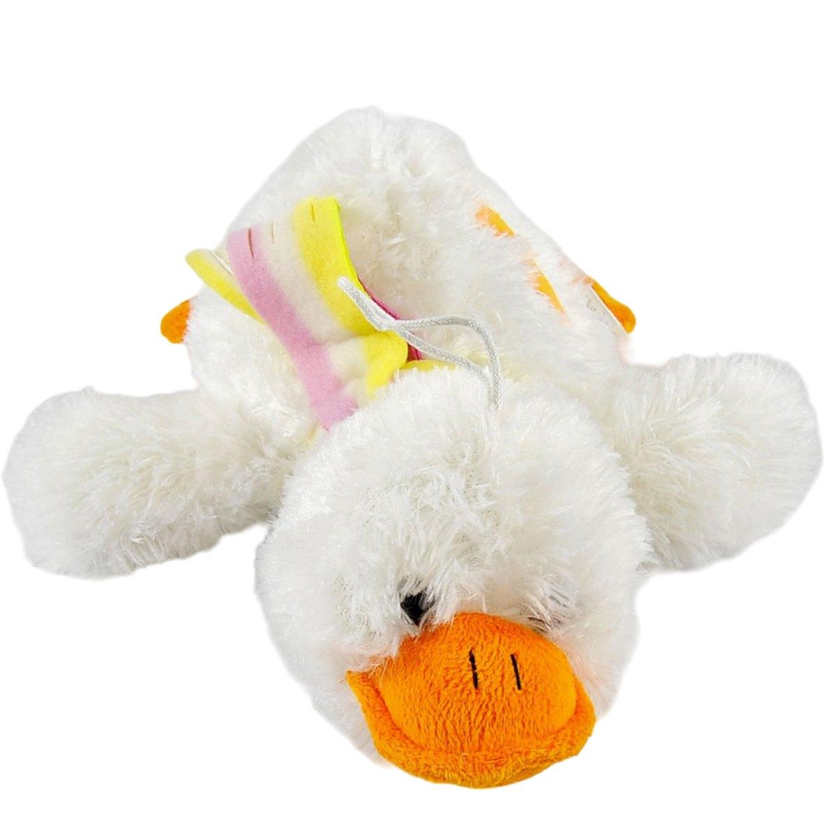 Peluche papera sdraiata 32 cm