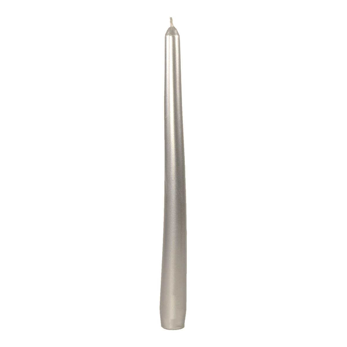 Candela conica 30 argento