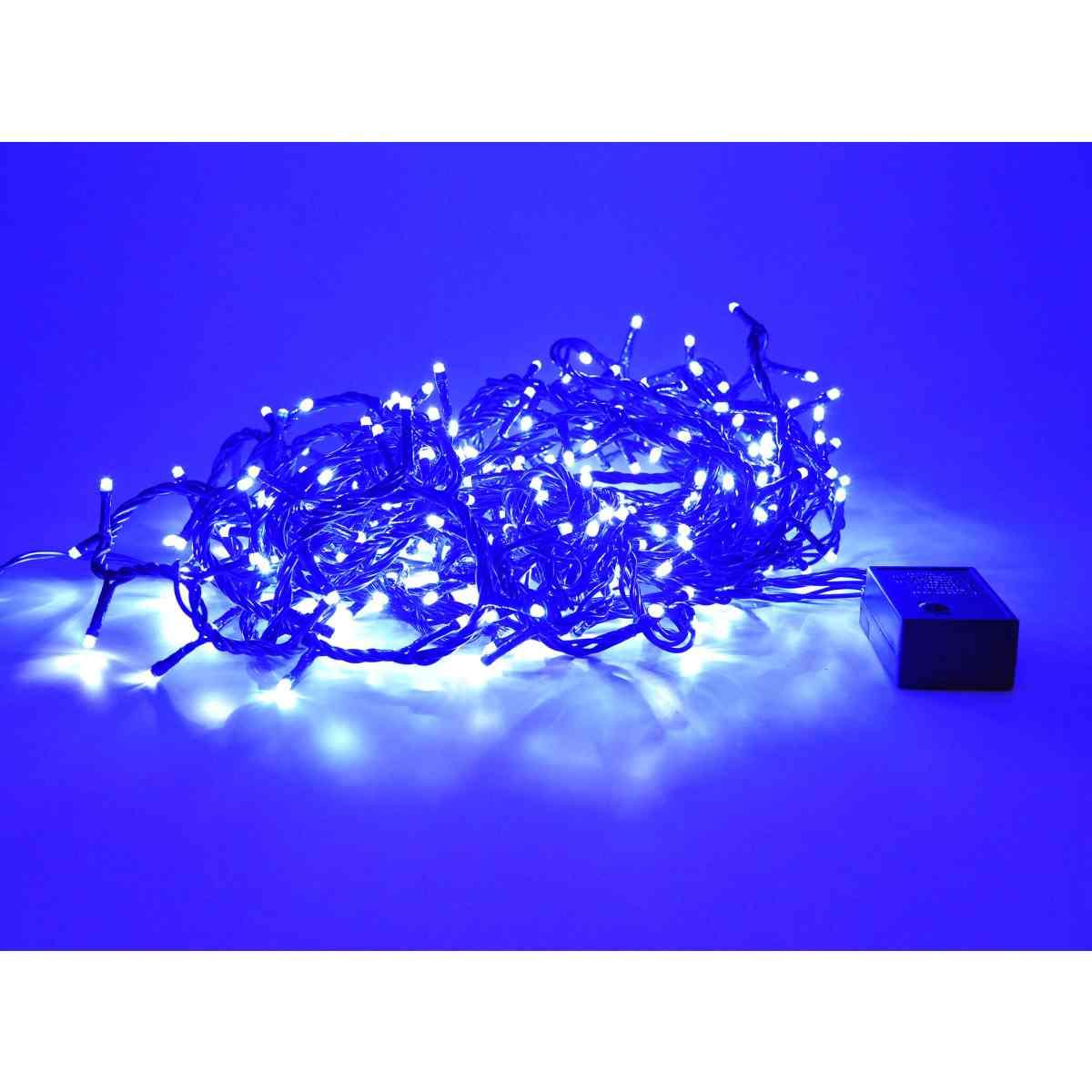 Luci di natale interno 300 led blu giochi