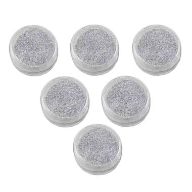 Glitter argento Set 6 pz