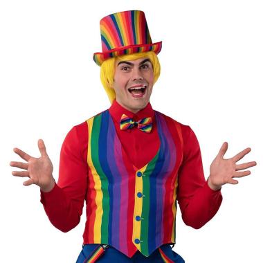 Costume gilet righe arcobaleno