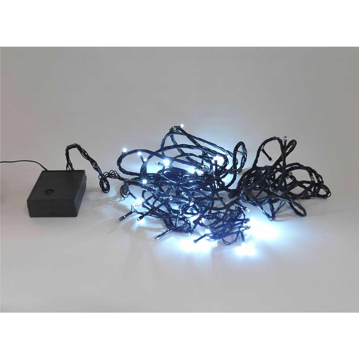 Luci di natale esterno 77 led prol bianche 7 90 modello m