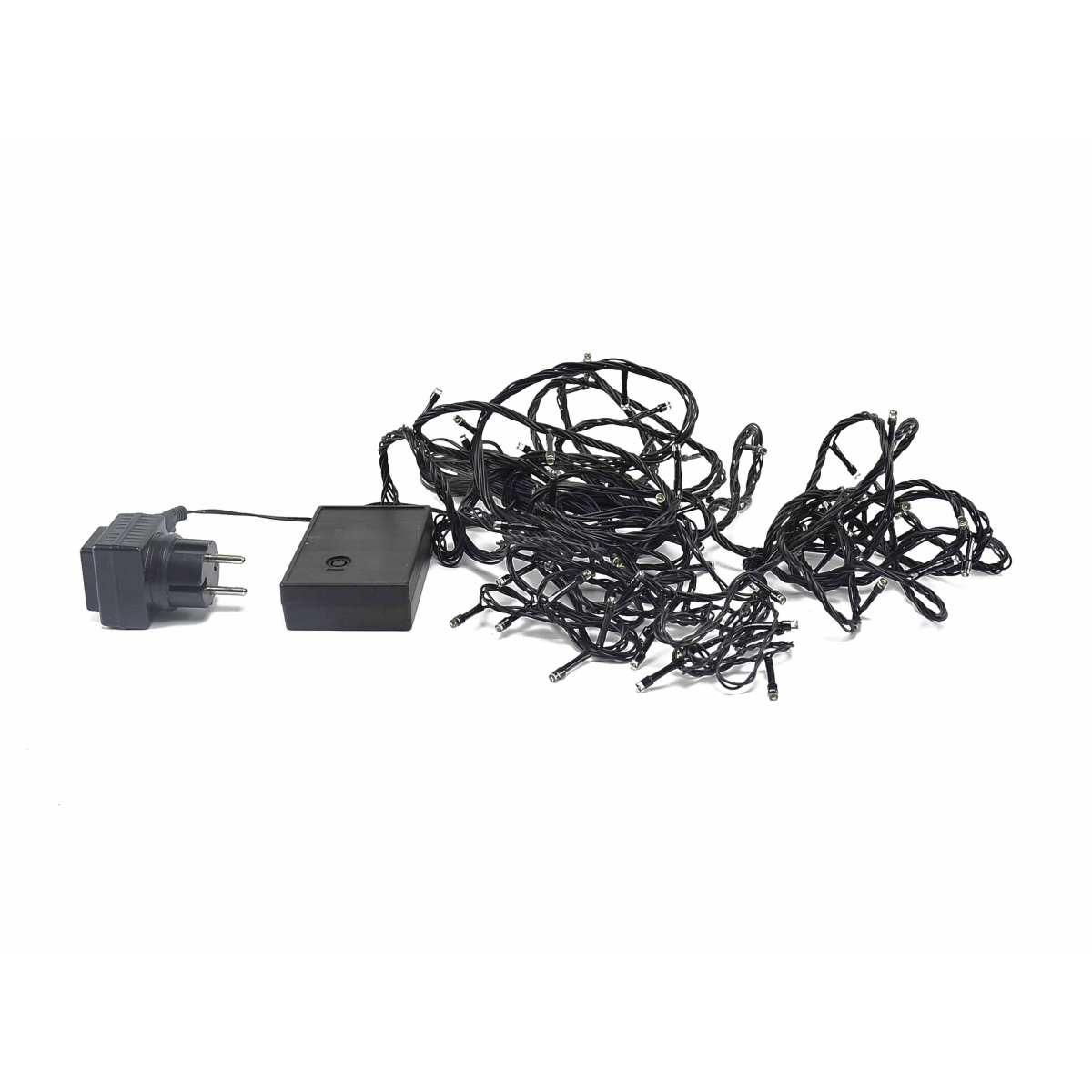 Luci di natale esterno 77 led prol bianche 7 90 modello m