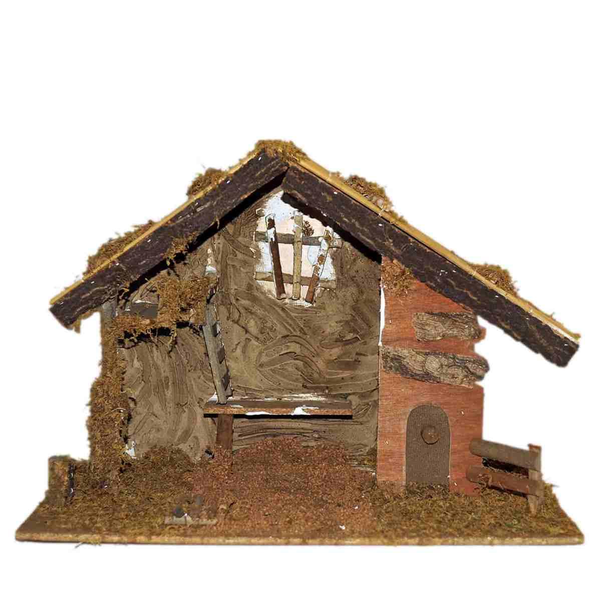 Capanna presepe legno