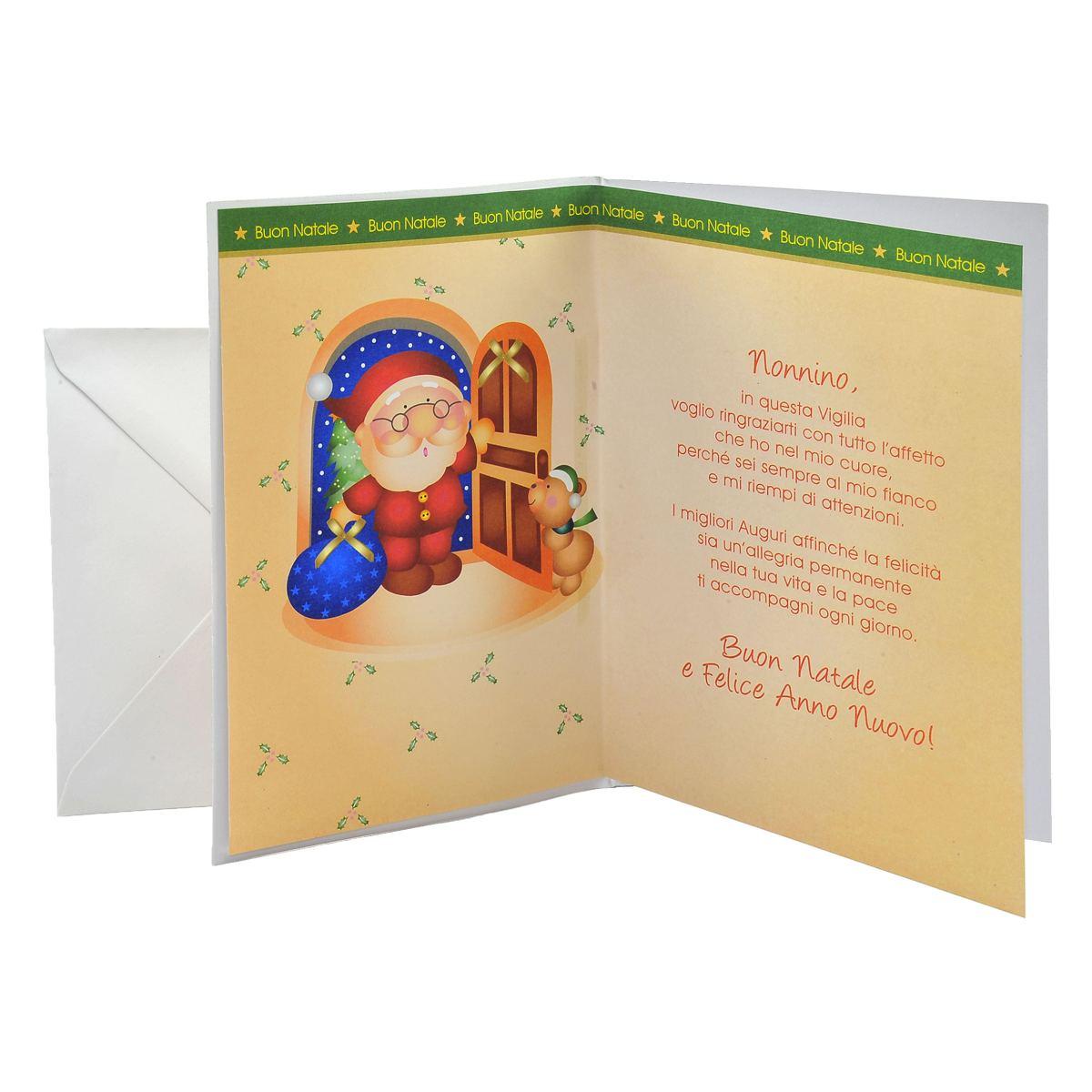 Biglietto natale per un nonno molto
