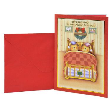 Biglietto natale per te mamma