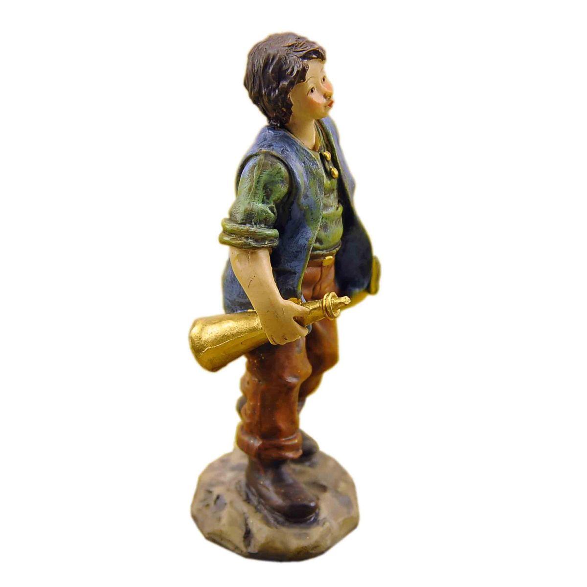 Statua presepe 15 cm uomo banane