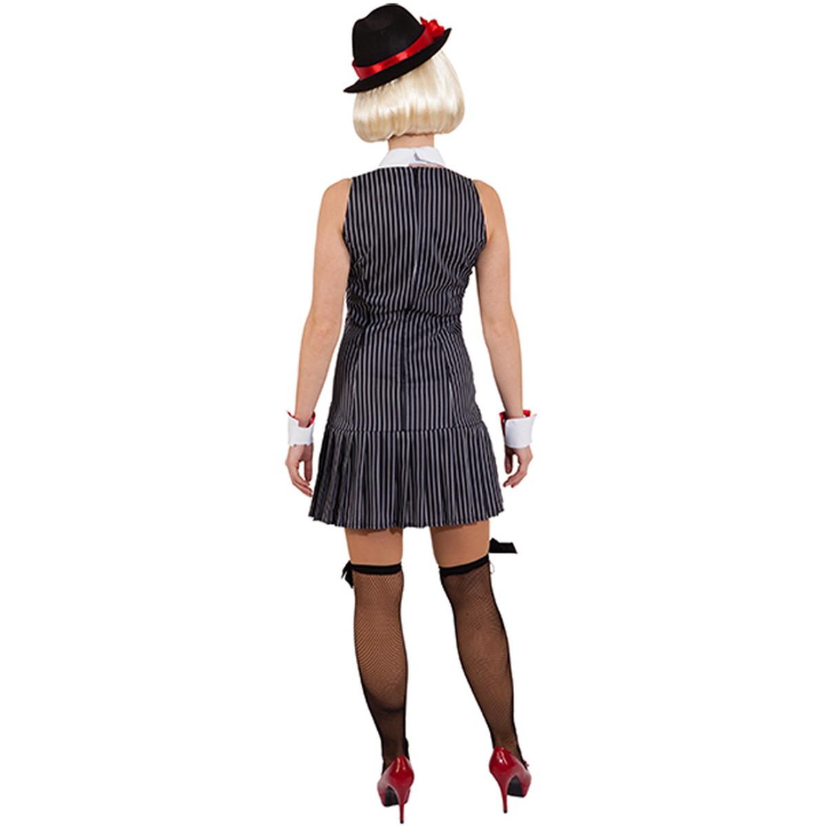 Costume gangster lady