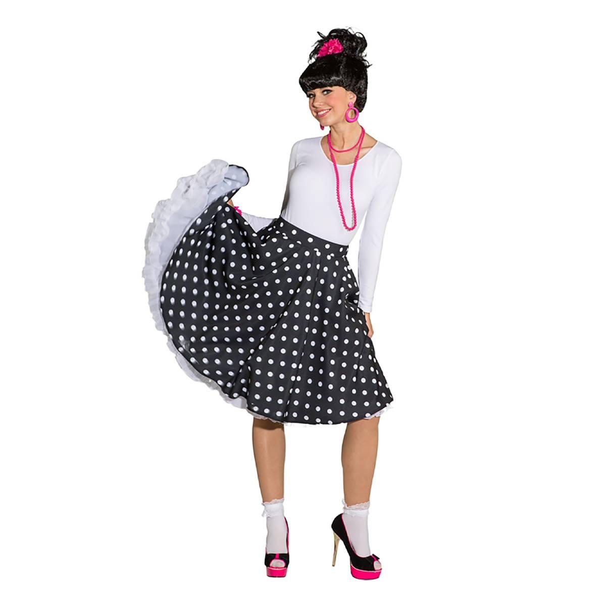 Gonna pin up anni 50 60 nera pios modello a