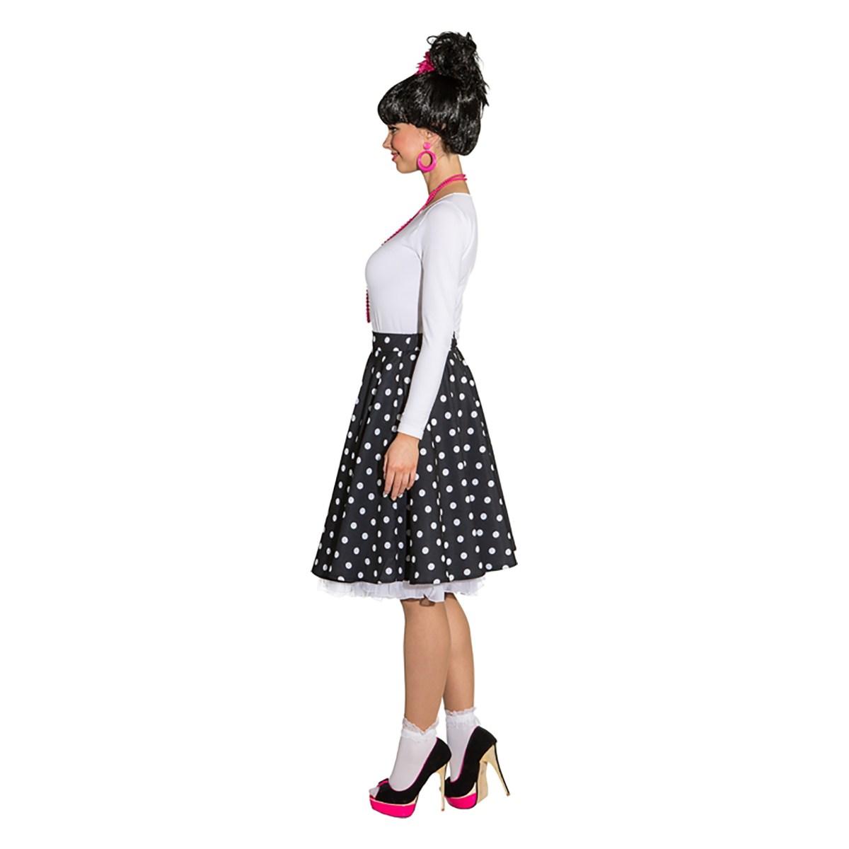 Gonna pin up anni 50 60 nera pios modello a