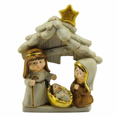Statua presepe 4 cm natività mini