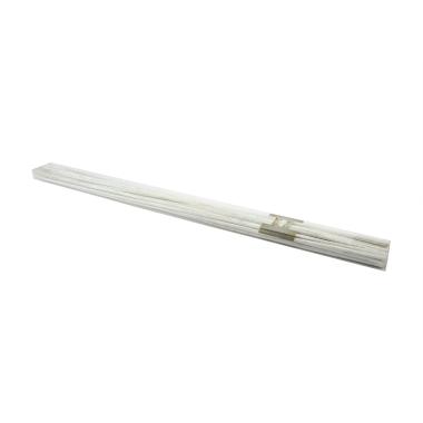 Rametti natalizi legno bianco glitter Set 100 pz