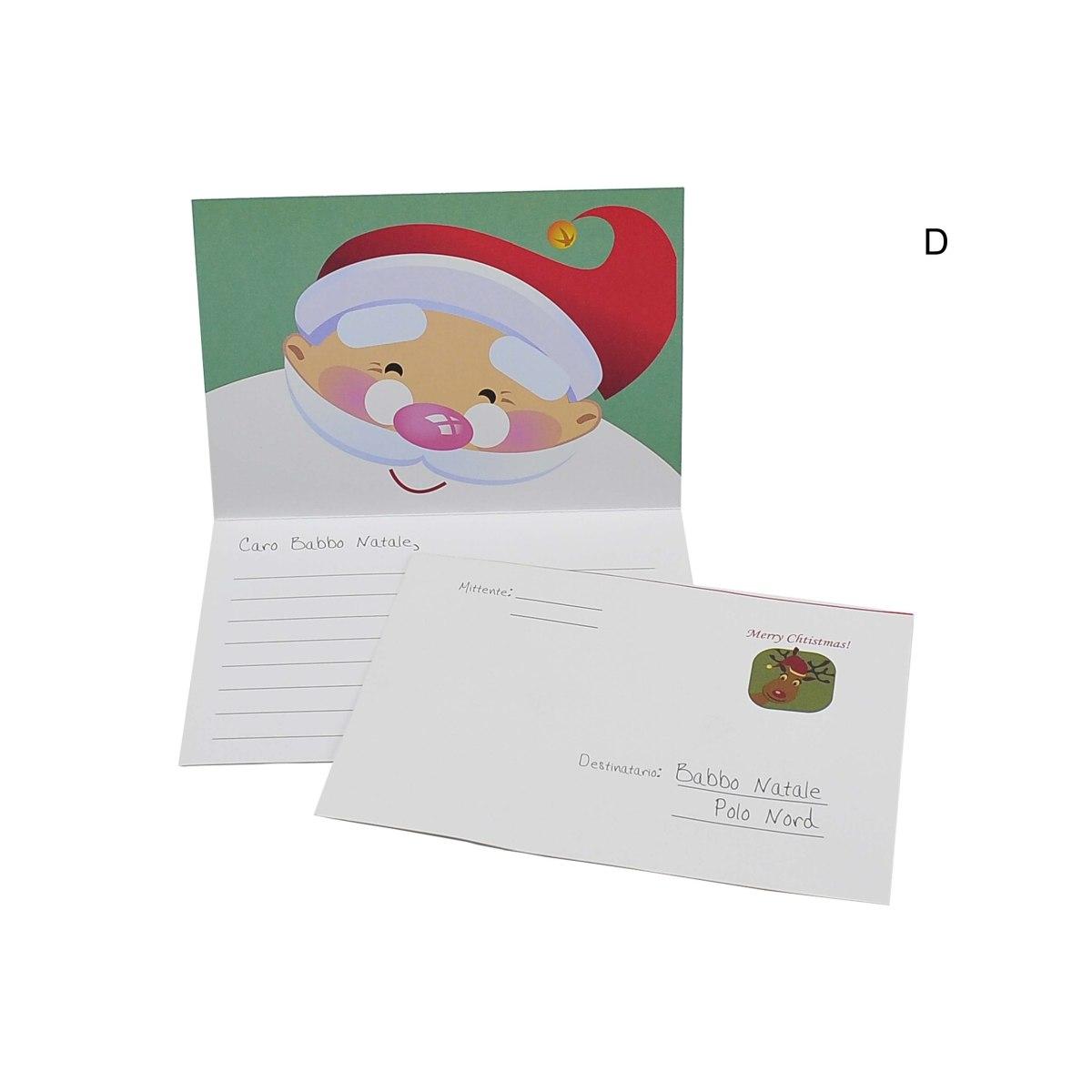 Lettera babbo natale busta