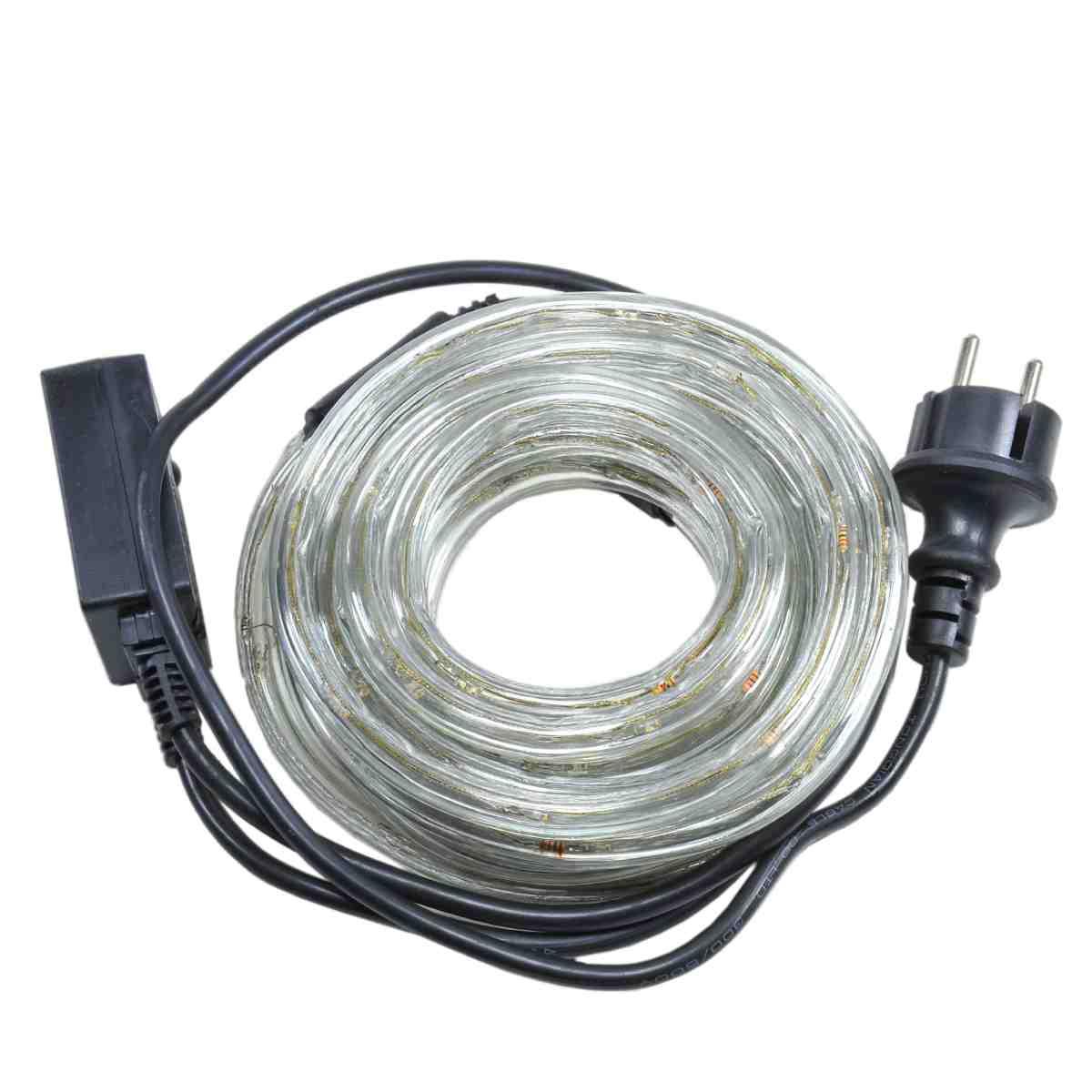 Luci di natale esterno tubo 6 led mt multicolor 3 vie