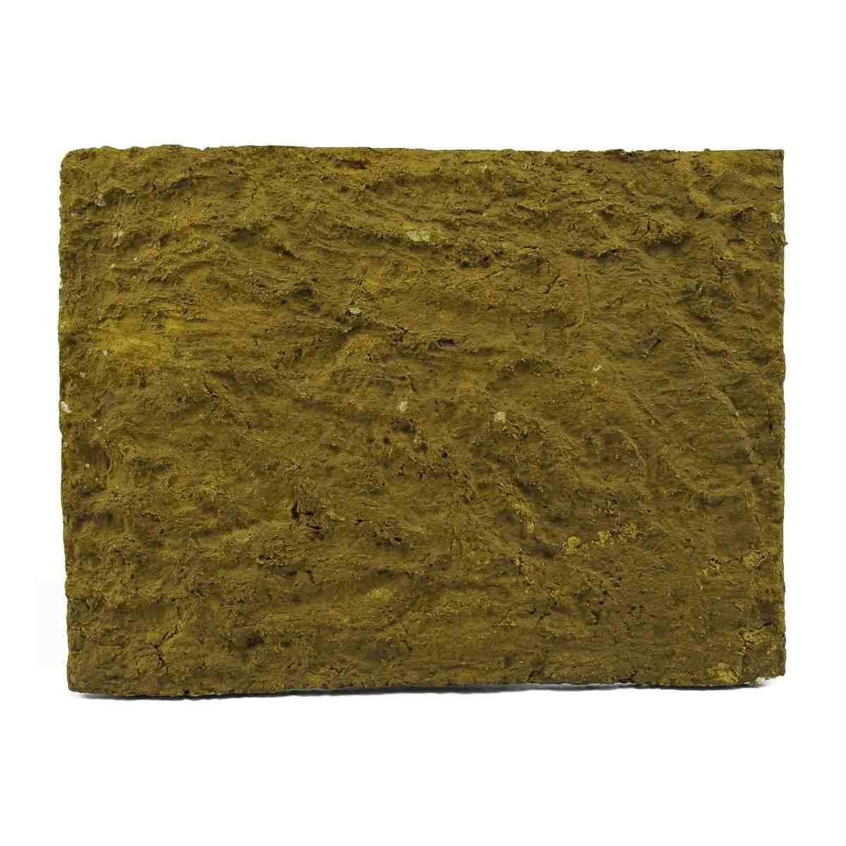 Pannello presepe sughero muro effetto grezzo verde 24 cm