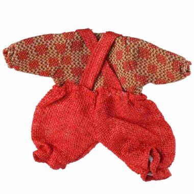 Decorazione natalizia vestitino rosso 20 cm