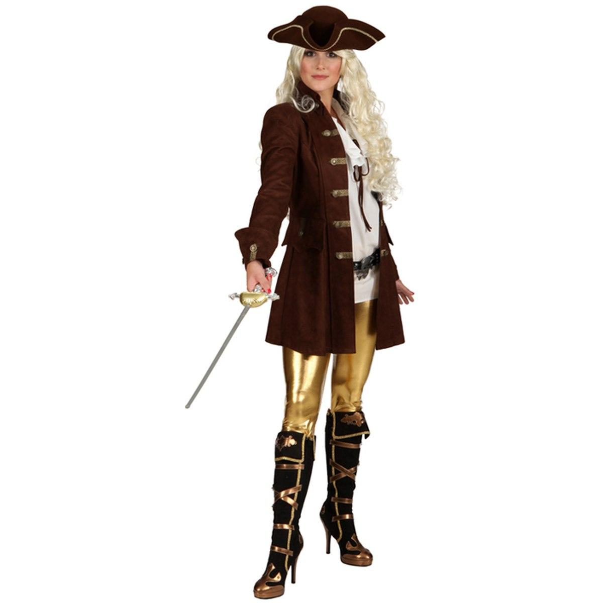 Giacca piaratessa marrone