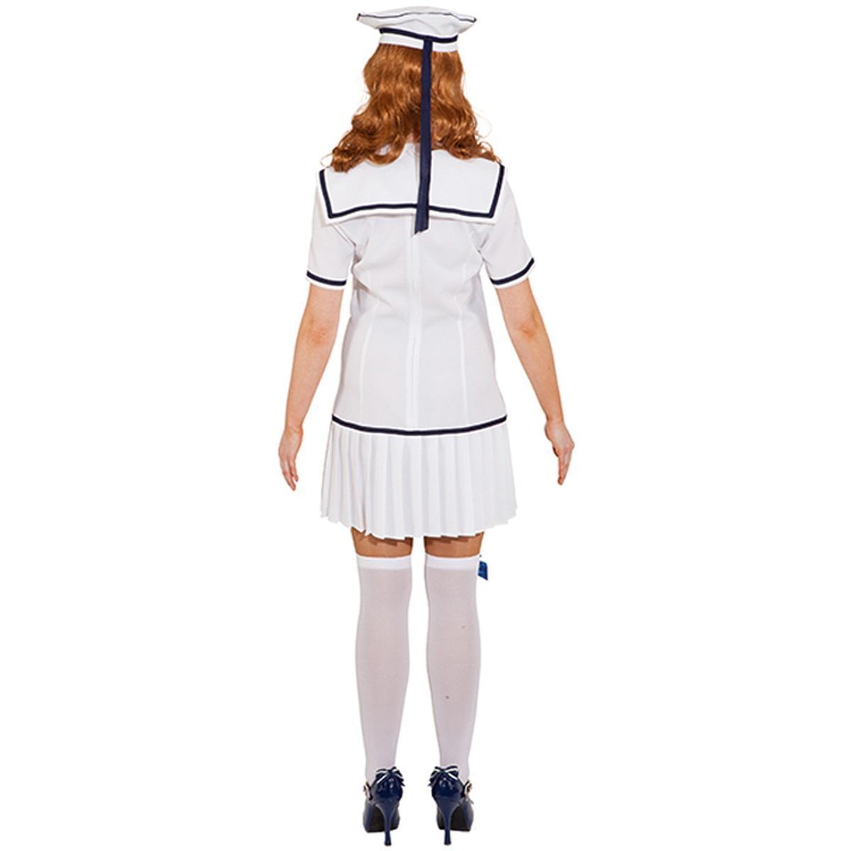 Costume marinaia bianca cappello