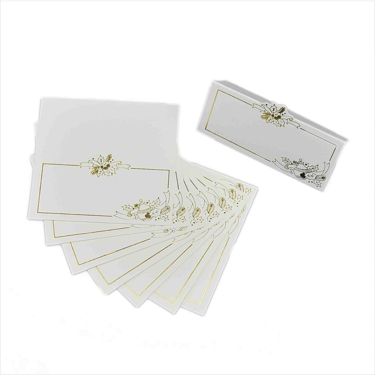 Biglietto natale pieghevole Set 8 pz
