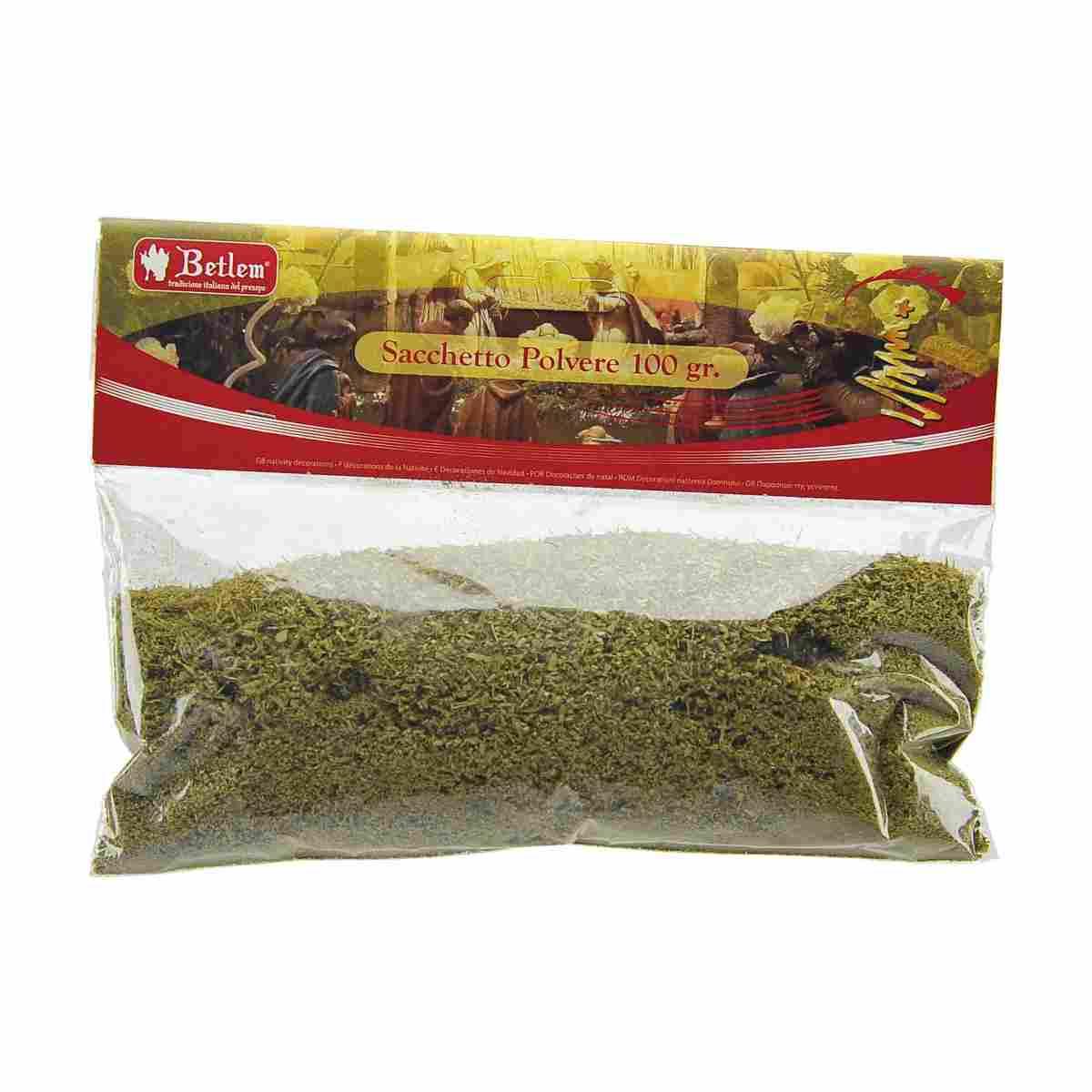 Terra presepe prato verde granuli 100 gr