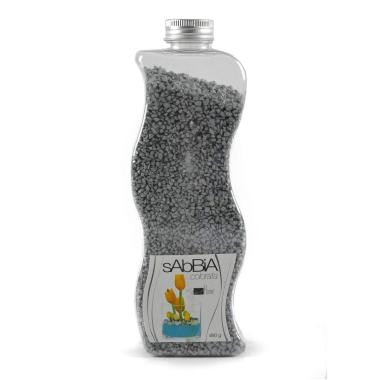 Sabbia natalizia decorativa argento 480 gr