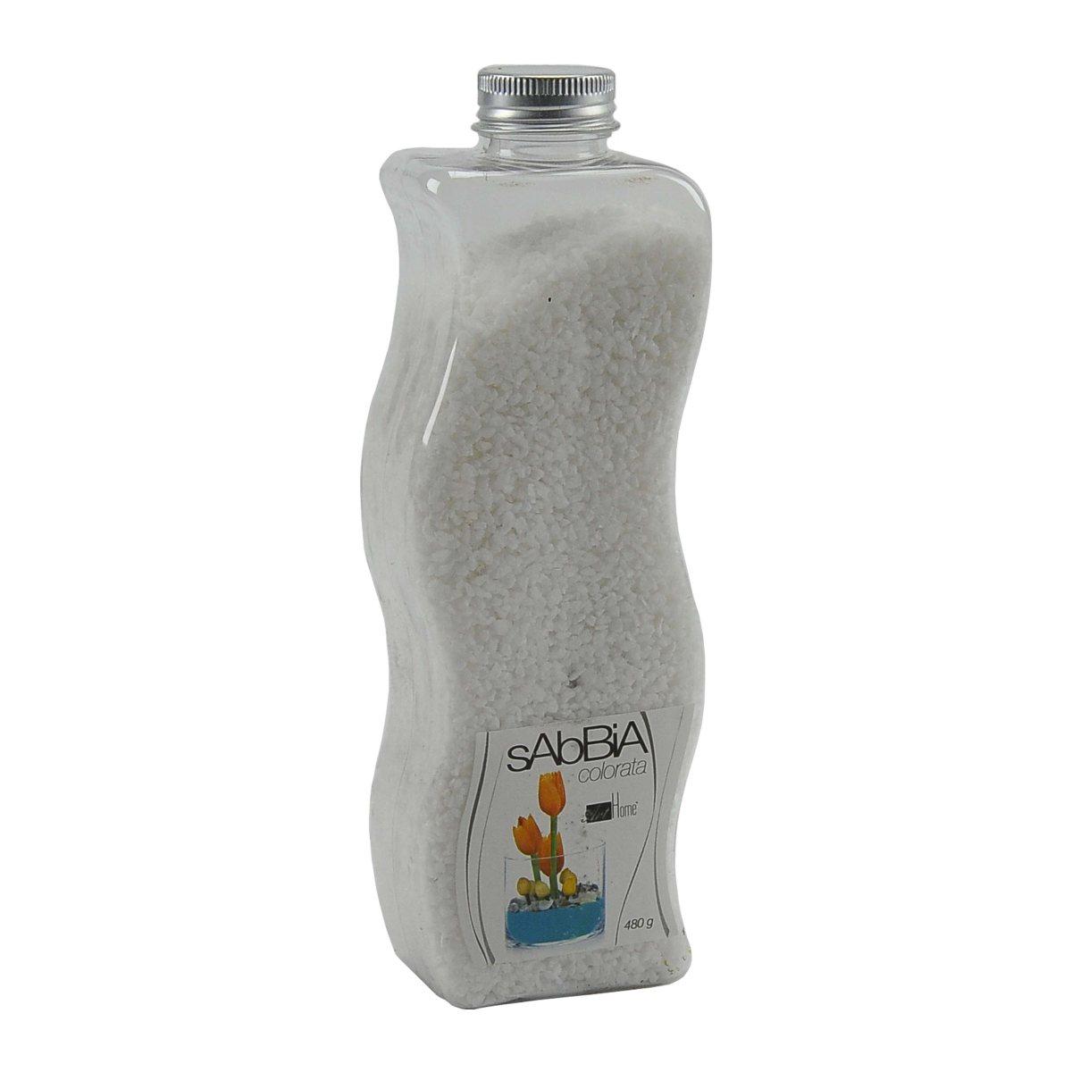Sabbia natalizia decorativa bianca 480 gr