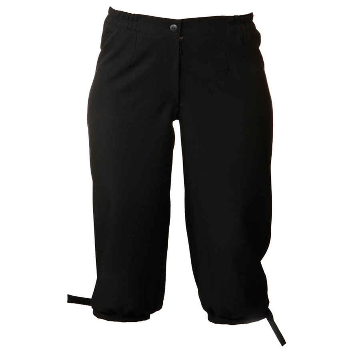 Pantaloni 3 4 nero corti
