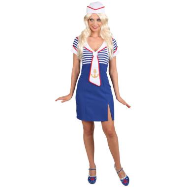 Costume marinaia azzurra cappello
