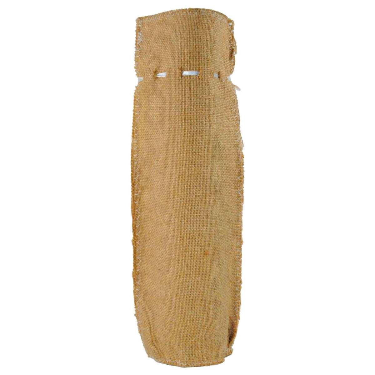 Copri bottiglie natalizio juta decori 7,5 cm