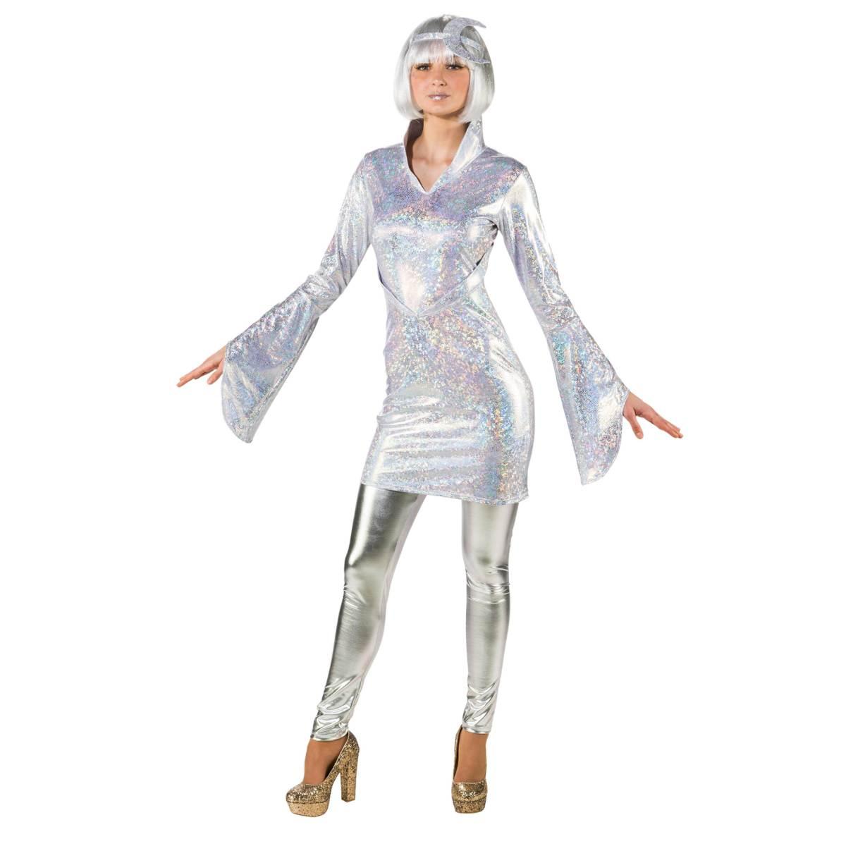 Costume dello spazio argento