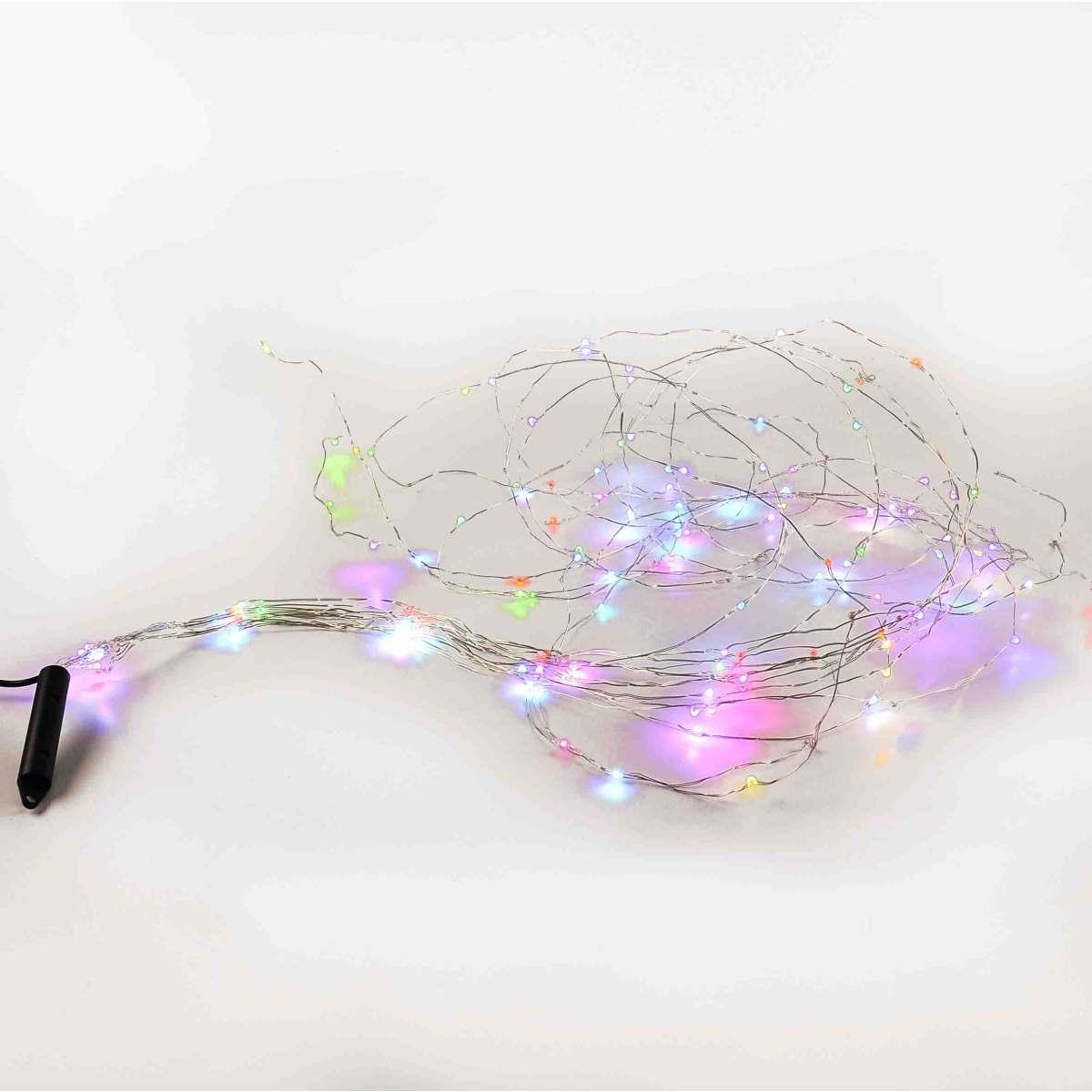 Luci di natale interno 180 led multi gocce giochi