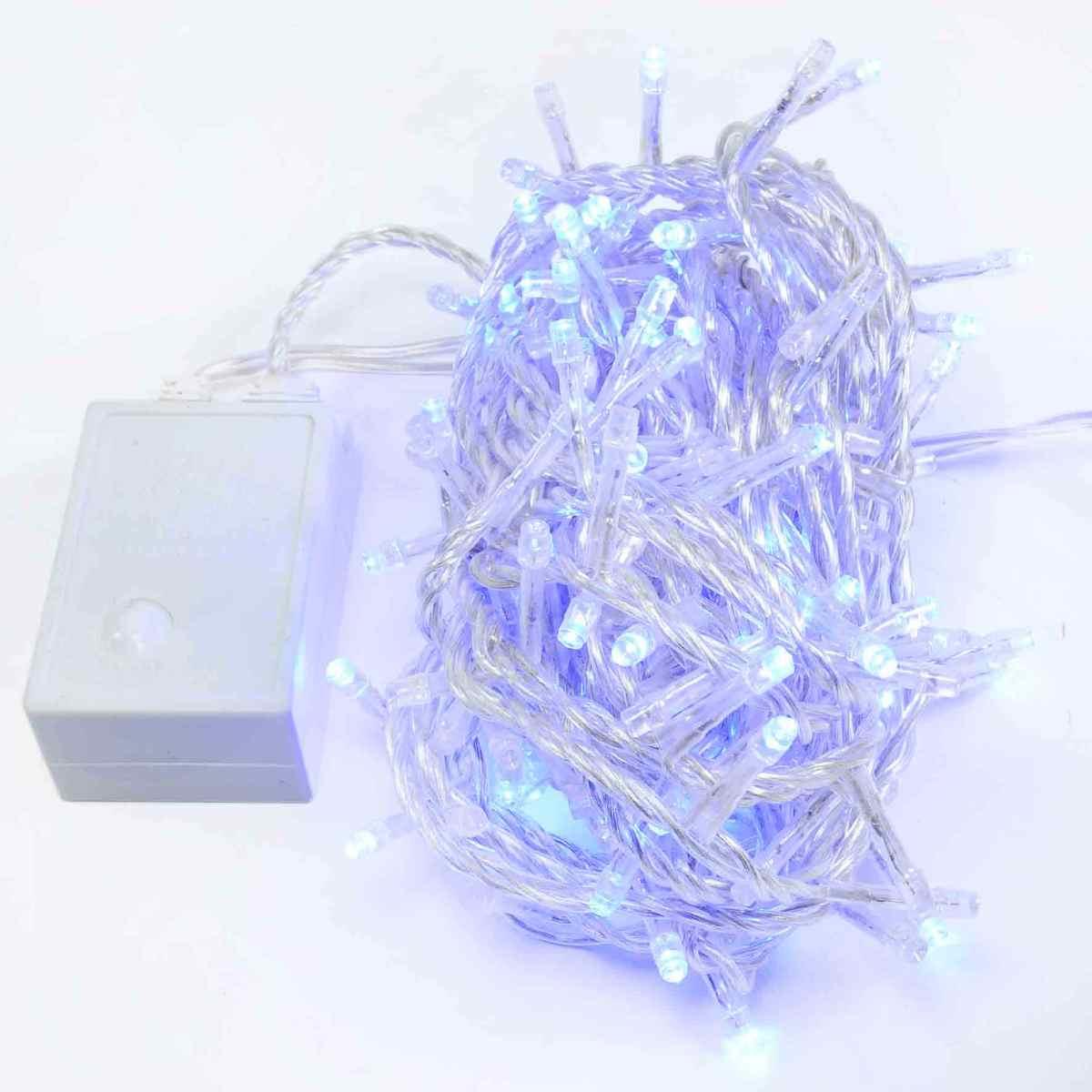 Luci di natale interno 180 led blu giochi
