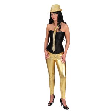 Leggins oro lucido