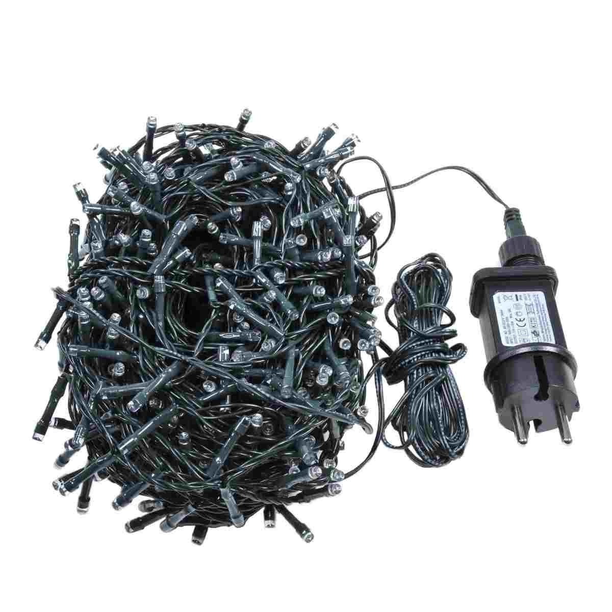 Luci di natale esterno 480 led blu giochi luce