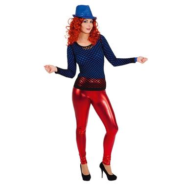 Leggins rosso lucido
