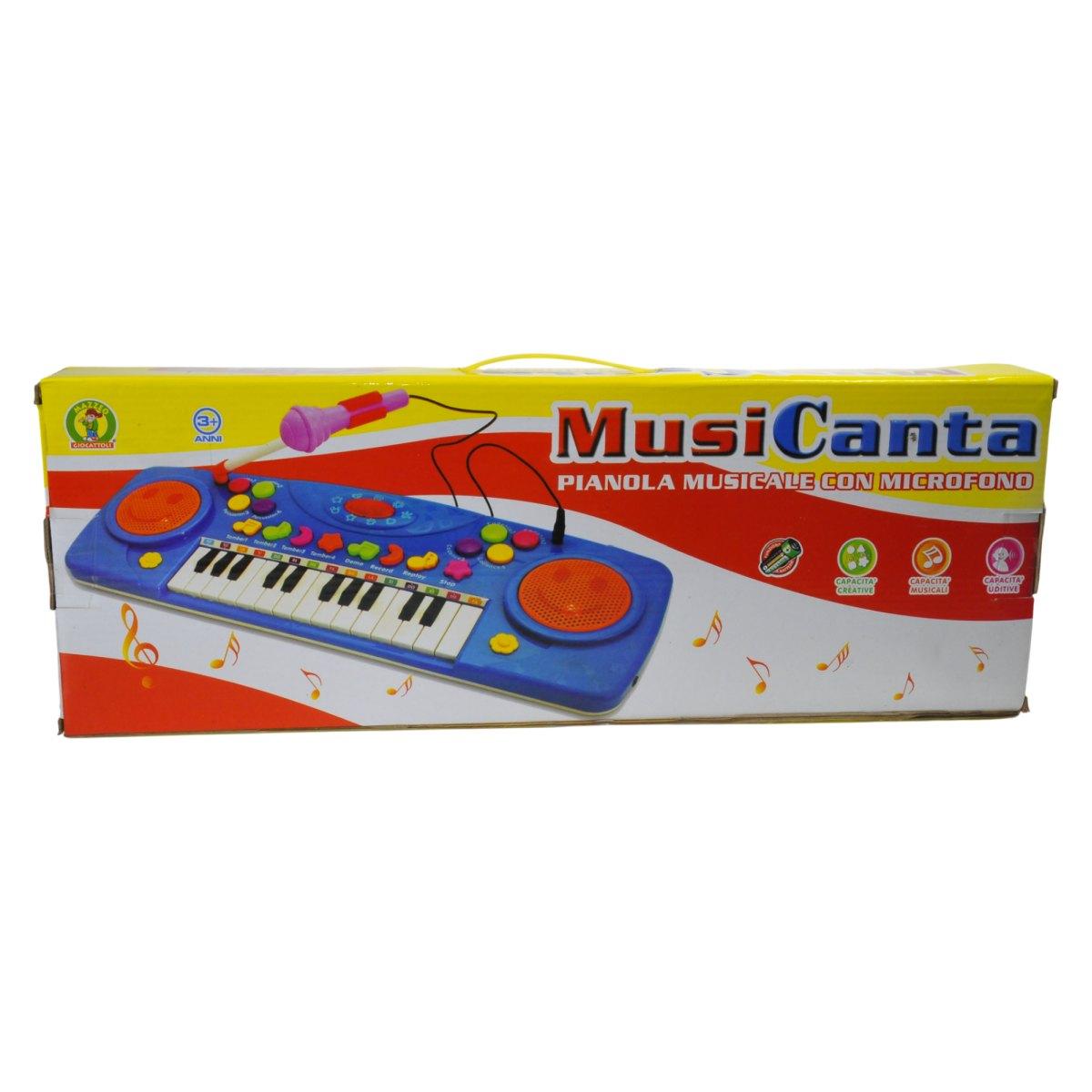 Gioco pianola microfono